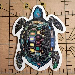 💜13/$13 +Bundle Sticker Sale | Turtle Animal Waterproof Sticker